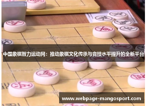 中国象棋智力运动网：推动象棋文化传承与竞技水平提升的全新平台